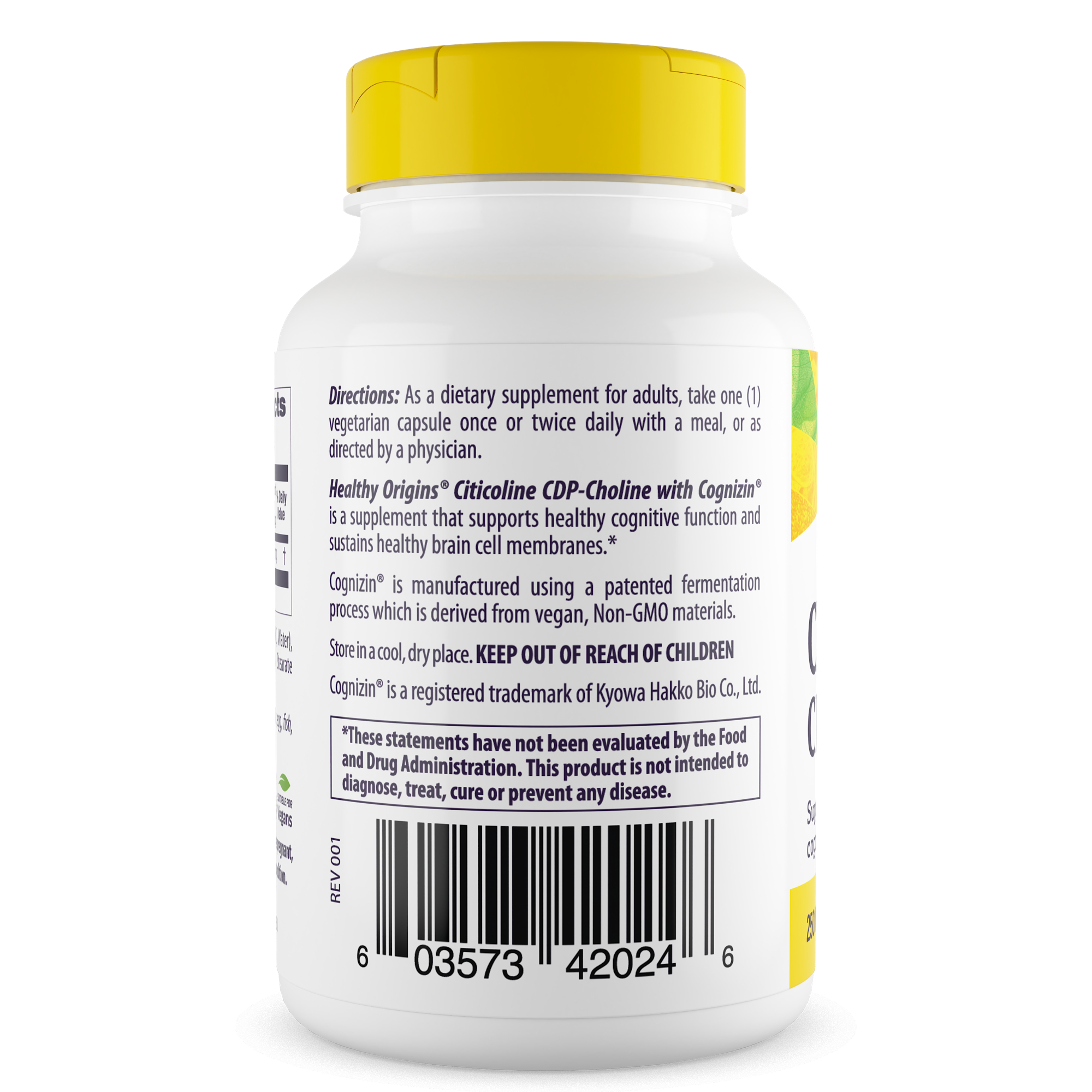 Healthy Origins - Cognizin (Citicoline)