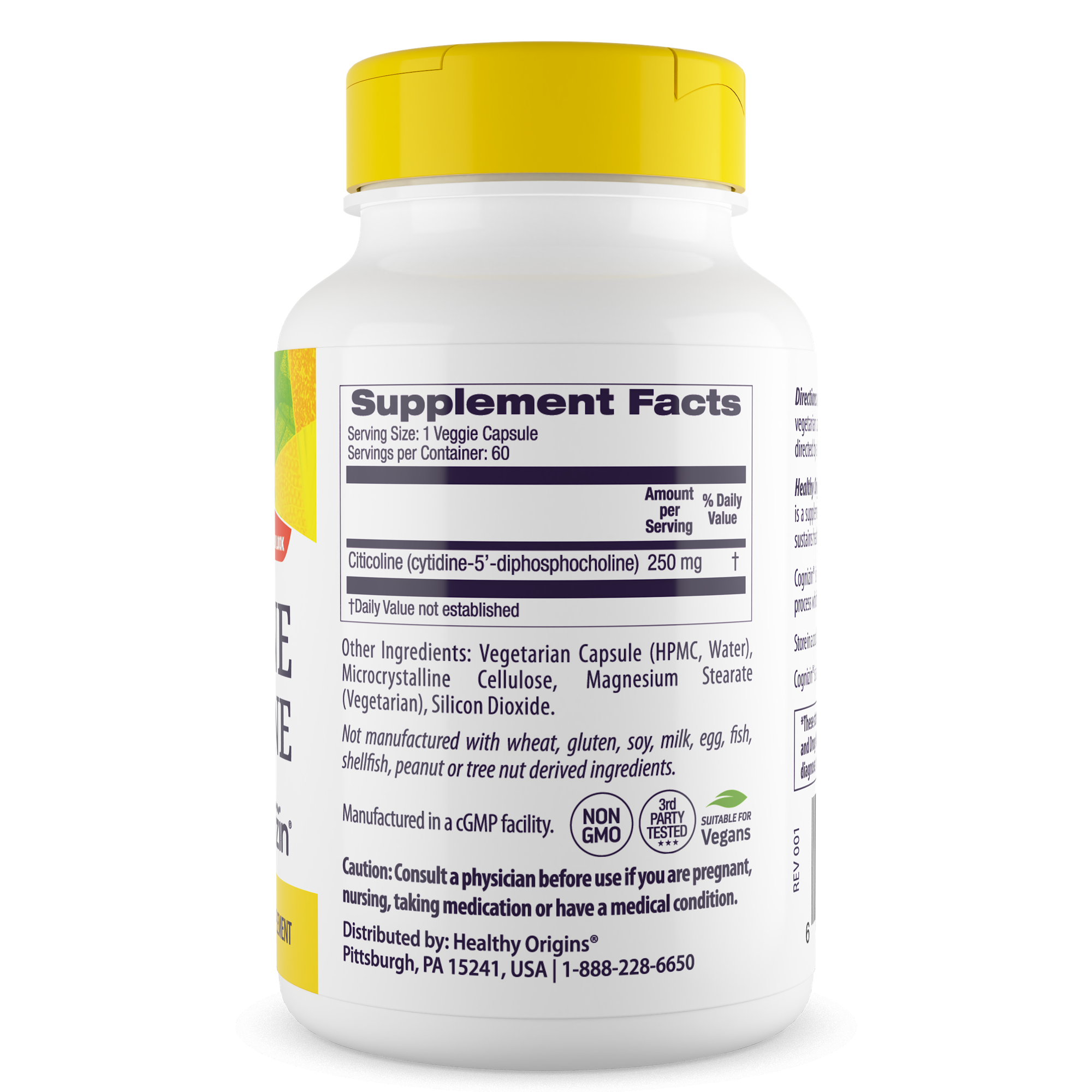 Healthy Origins - Cognizin (Citicoline)