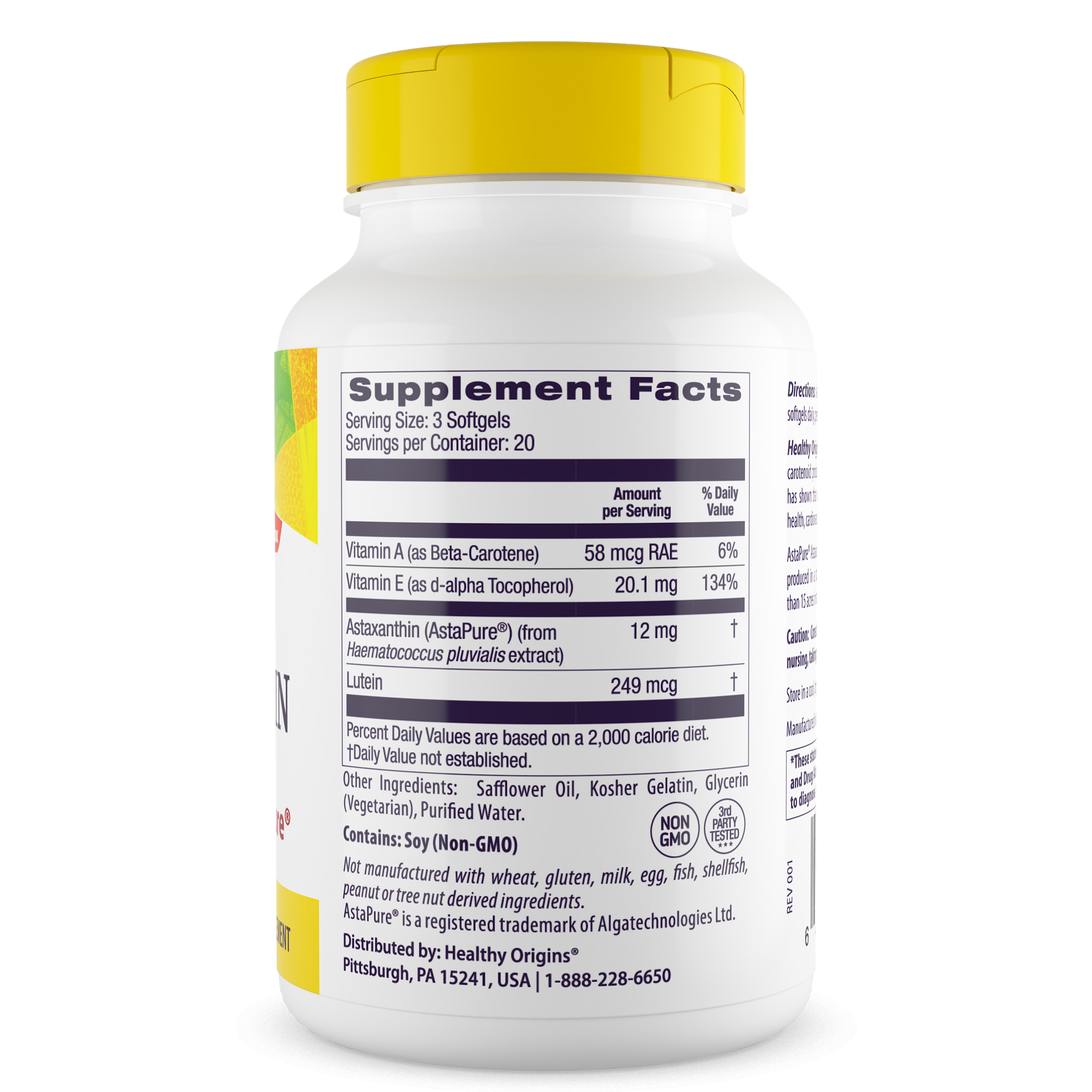 Healthy Origins - Astaxanthin (Complex)