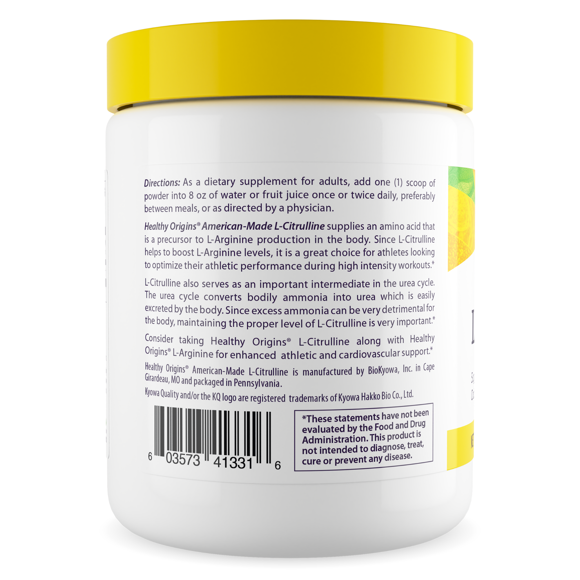 Healthy Origins - L-Citrulline 10,6 oz (300g)