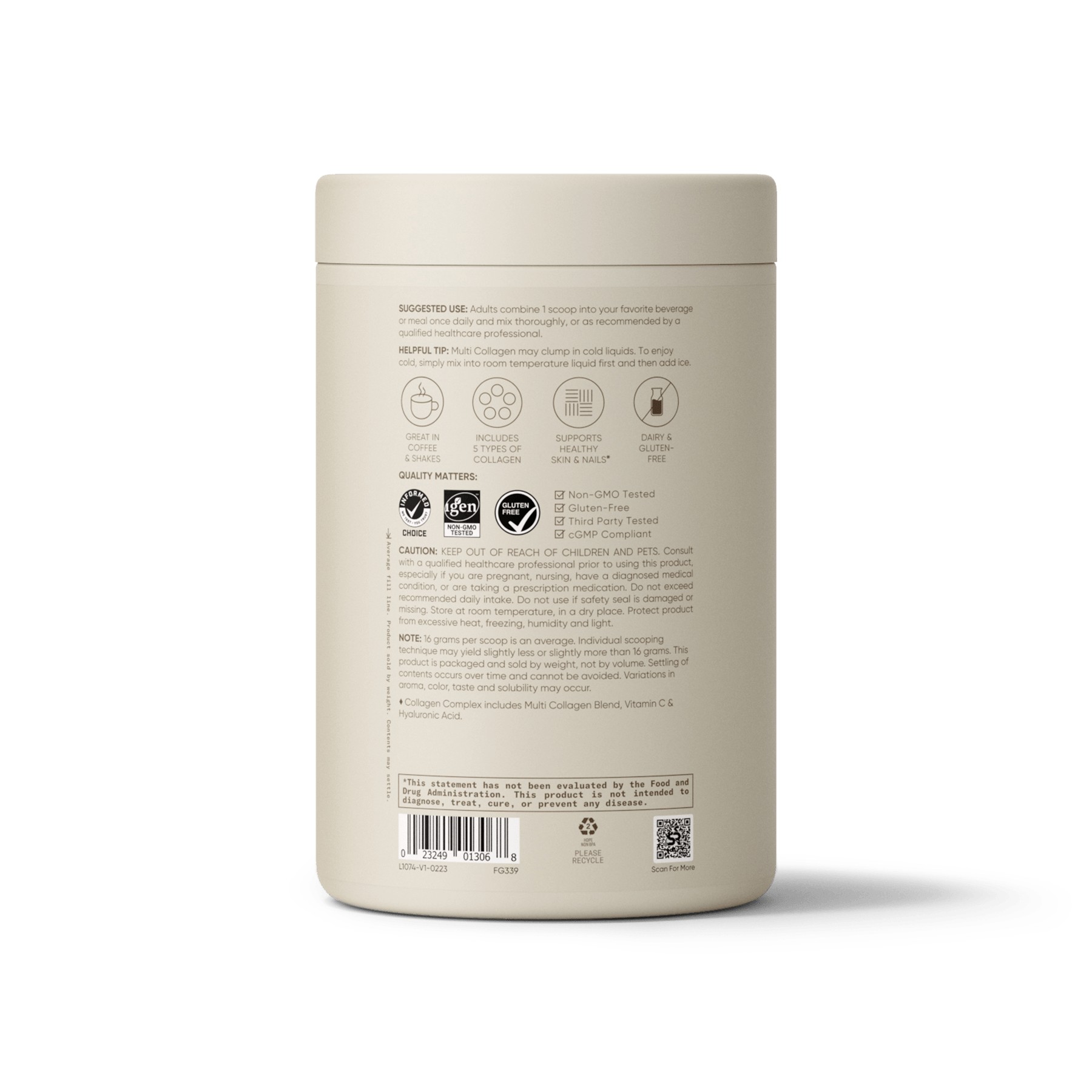 Sports Research - Multi Collagen Powder