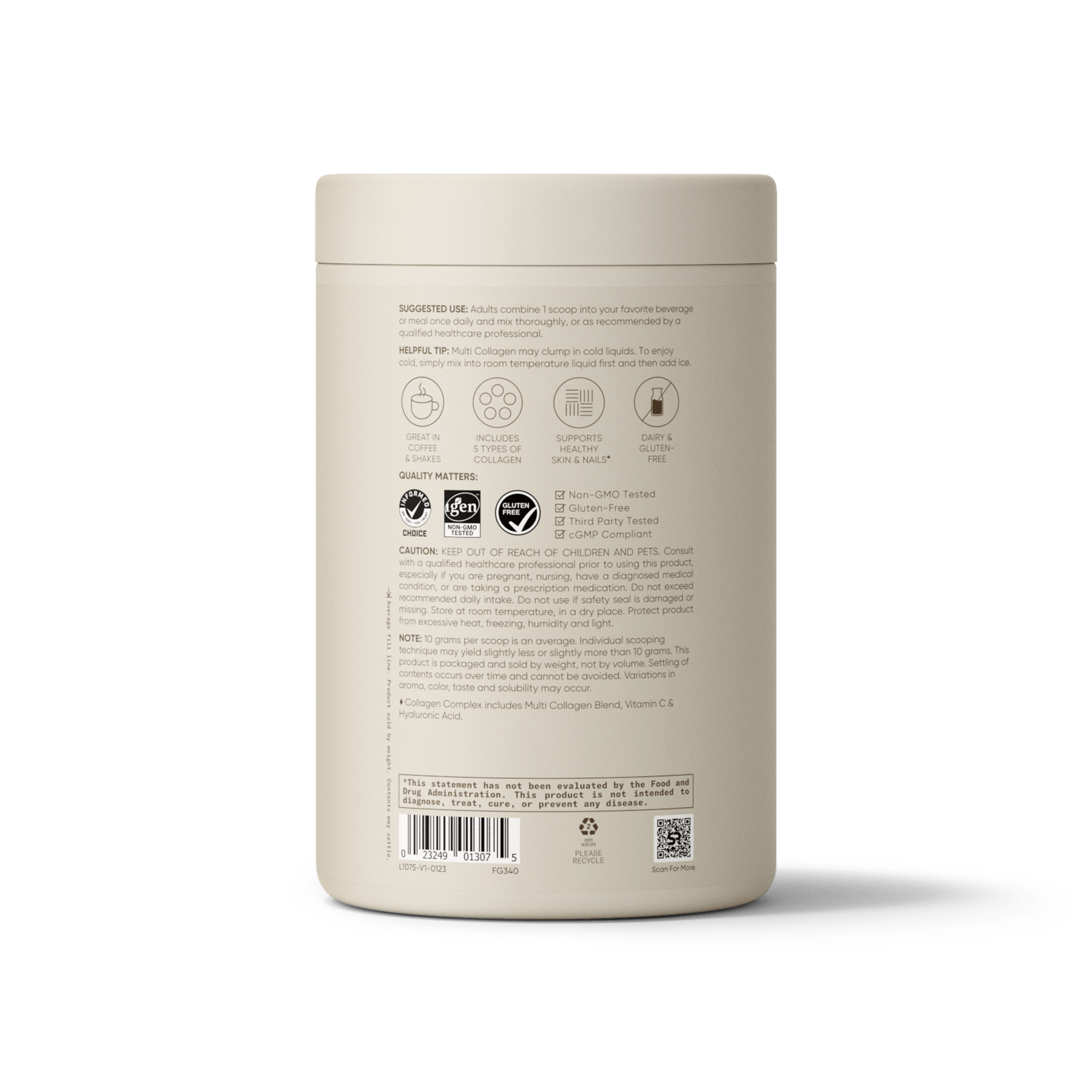 Sports Research - Multi Collagen Powder