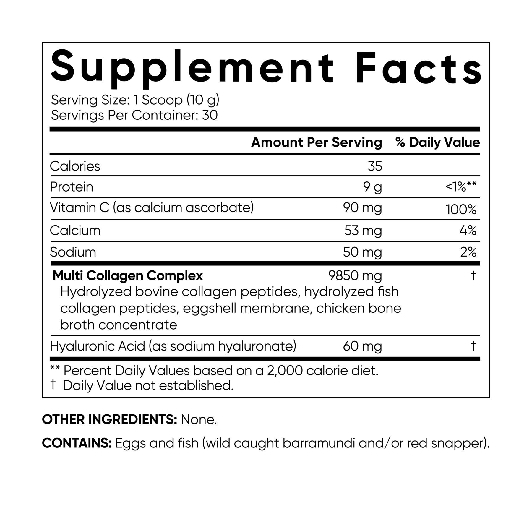 Sports Research - Multi Collagen Powder