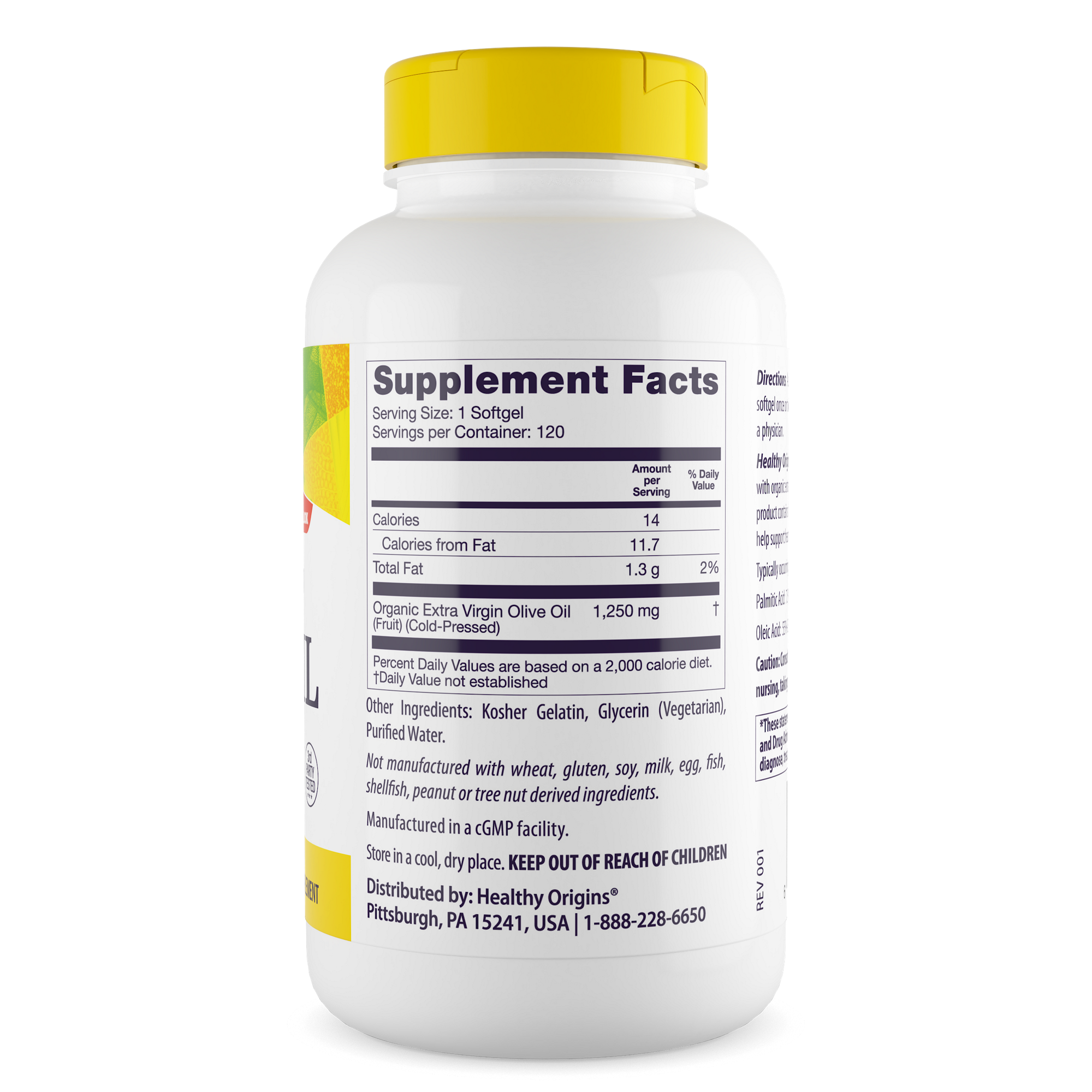 Healthy Origins - Olive Oil (Extra Virgin)