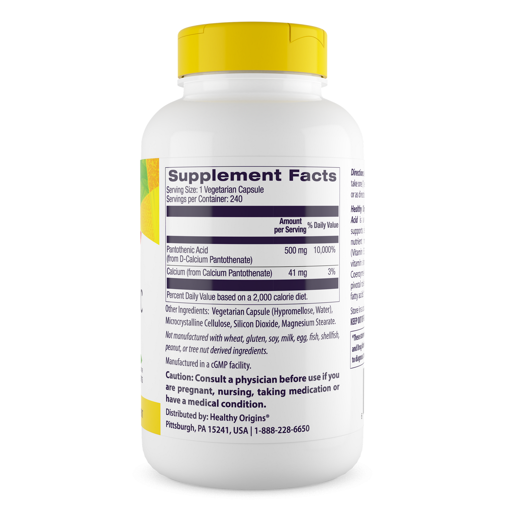 Healthy Origins - Pantothenic Acid