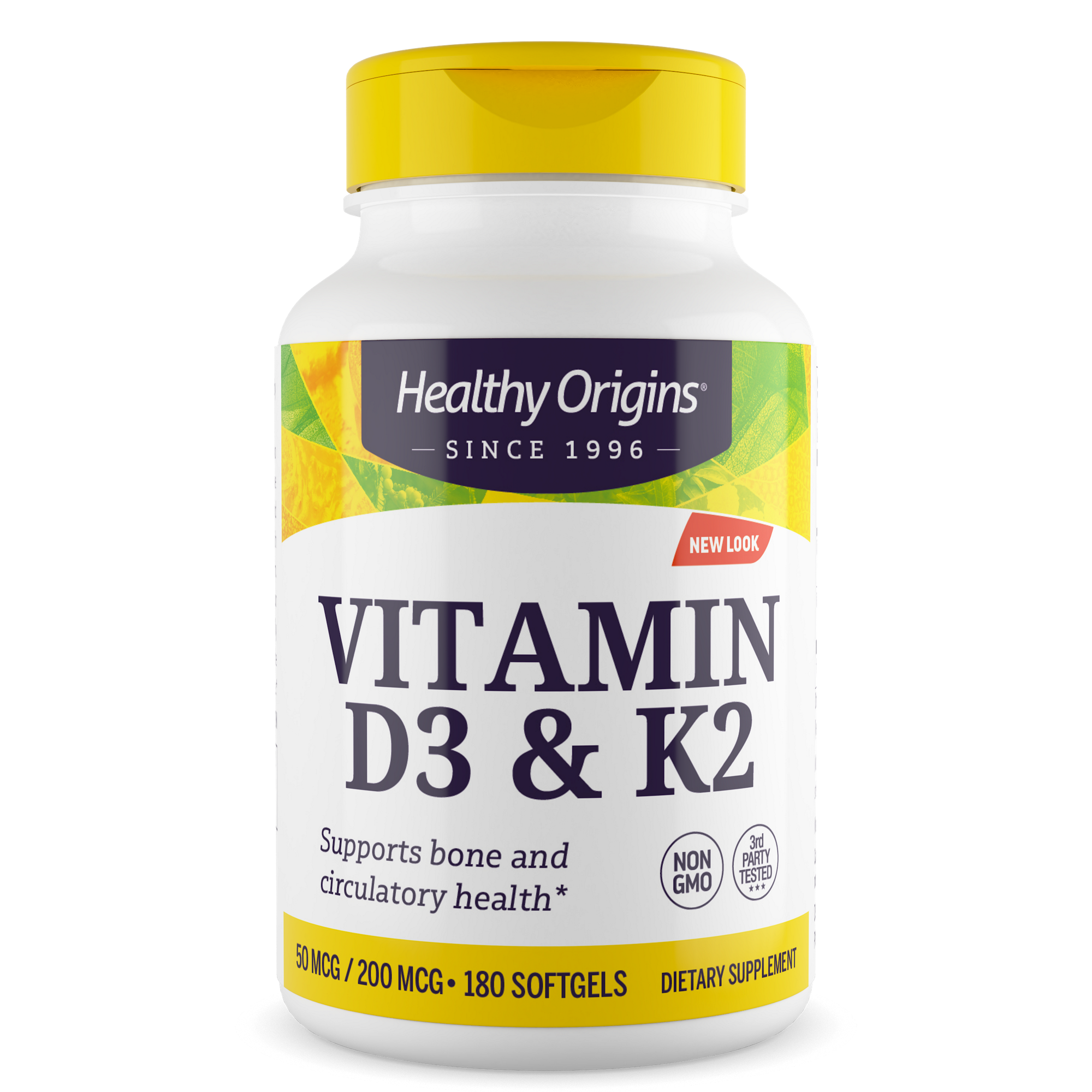 Healthy Origins - Vitamin D3 & K2