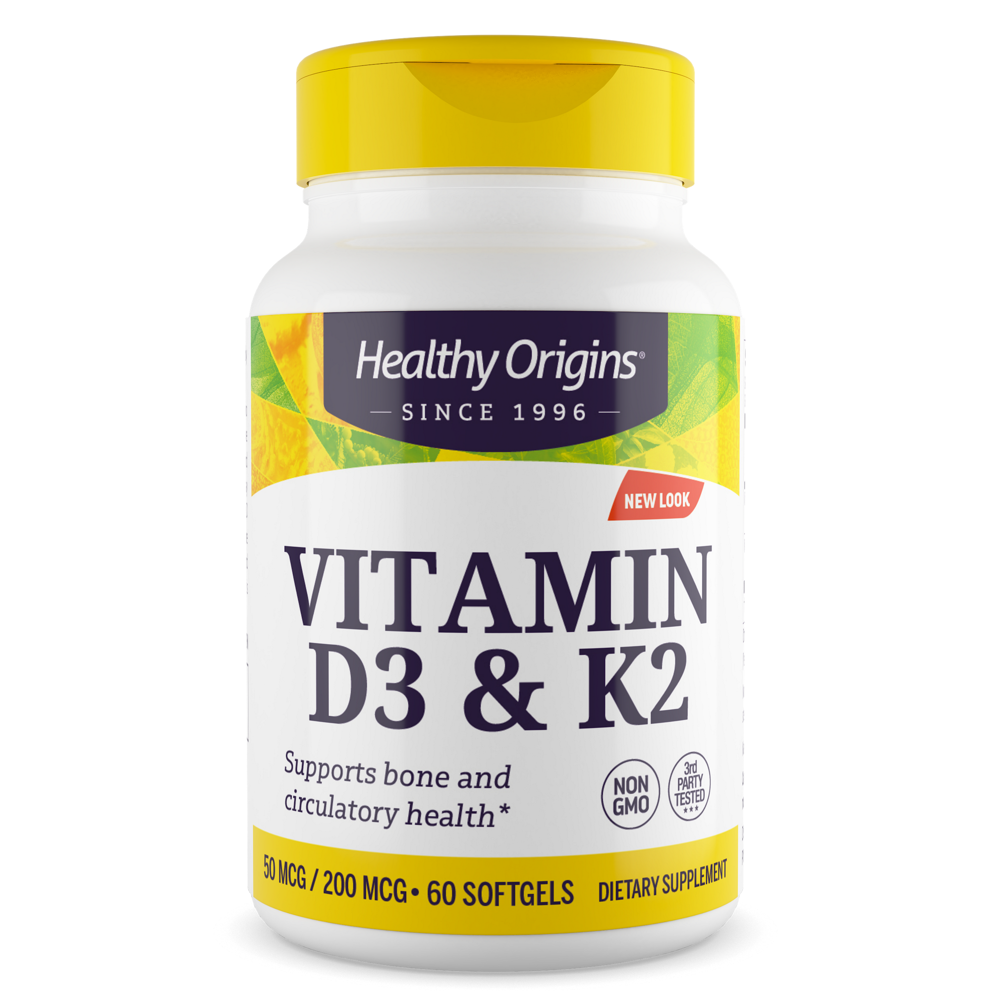 Healthy Origins - Vitamin D3 & K2