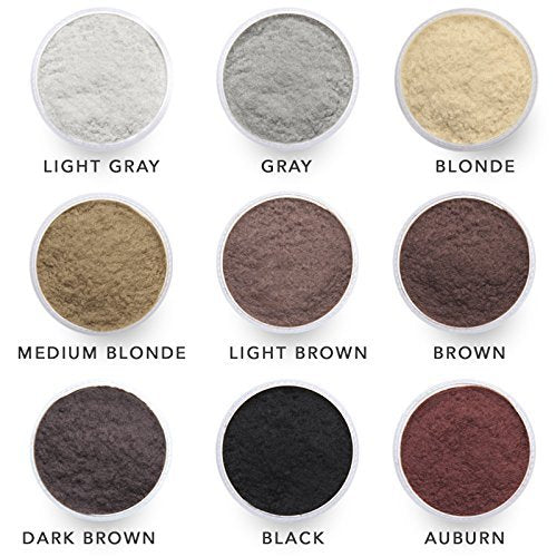 Hairmax - Pack économique Collection de fibres capillaires, 30 g - 9 couleurs