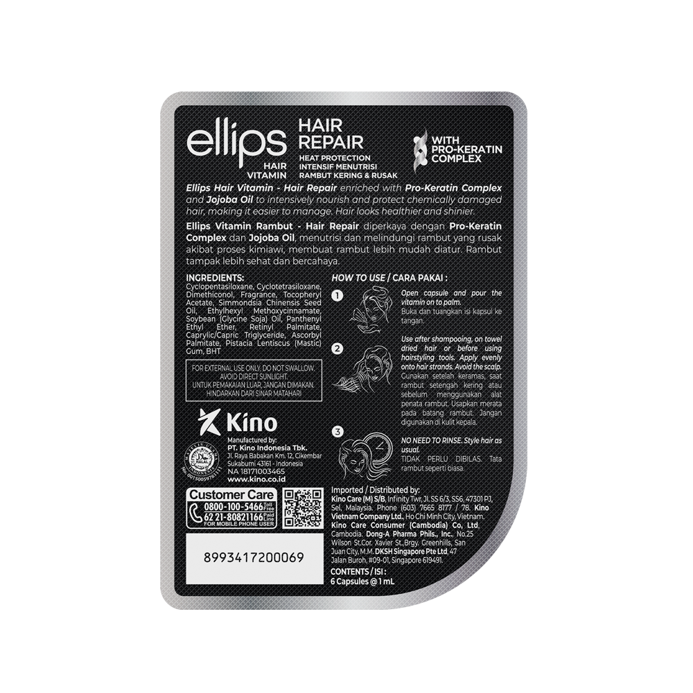 Ellips - Pro Keratin Complex Hair Vitamins
