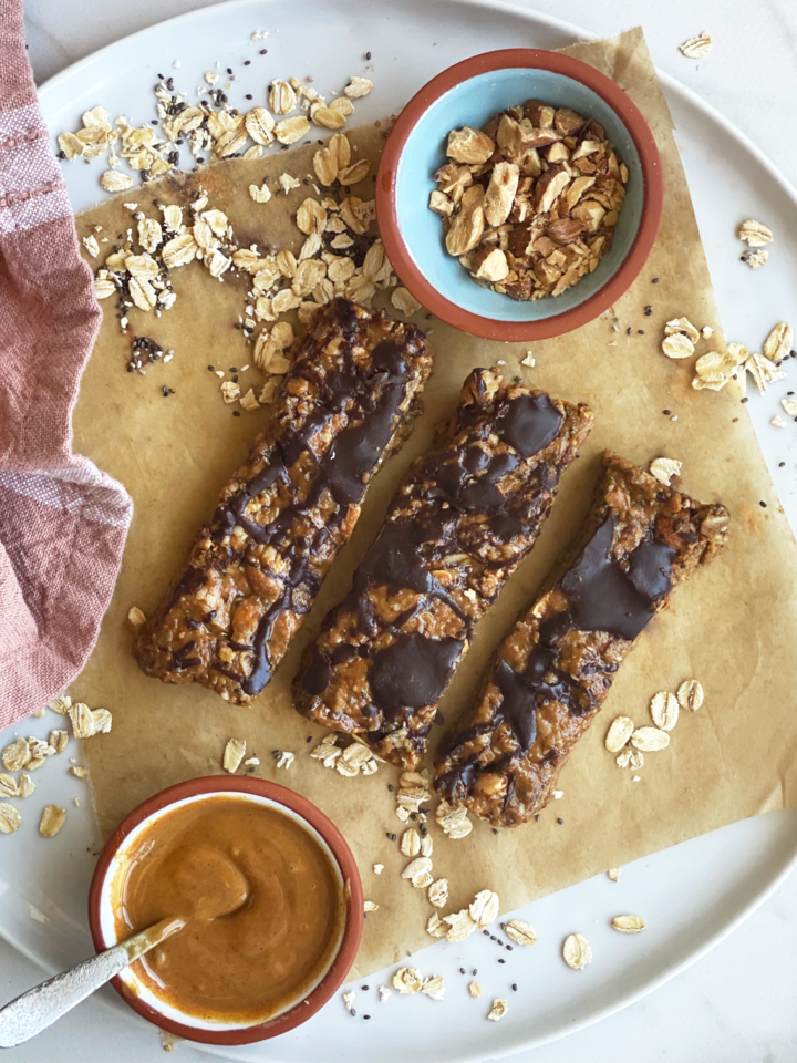 No Bake Collagen Granola Bars 