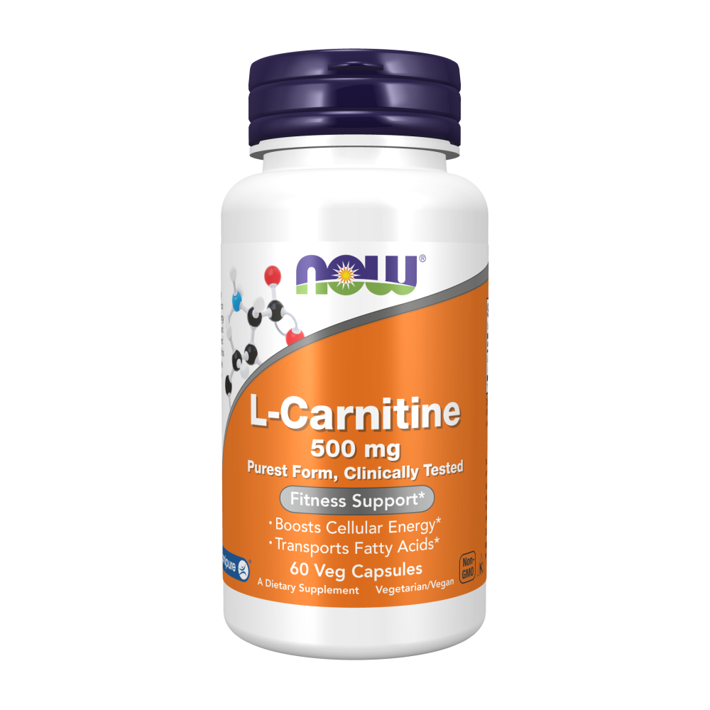 Maintenant - L-Carnitine 500 mg Capsules Végétales