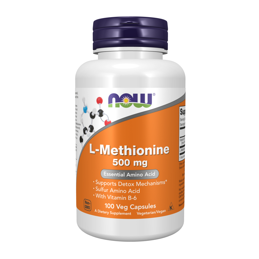 Maintenant - L-méthionine 500 mg - 100 Caps