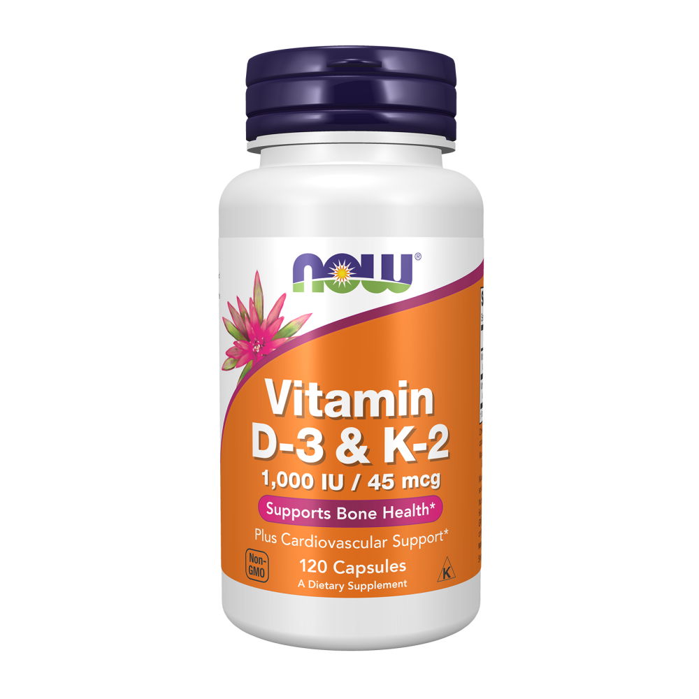 Now - Vitamin D3 & K2