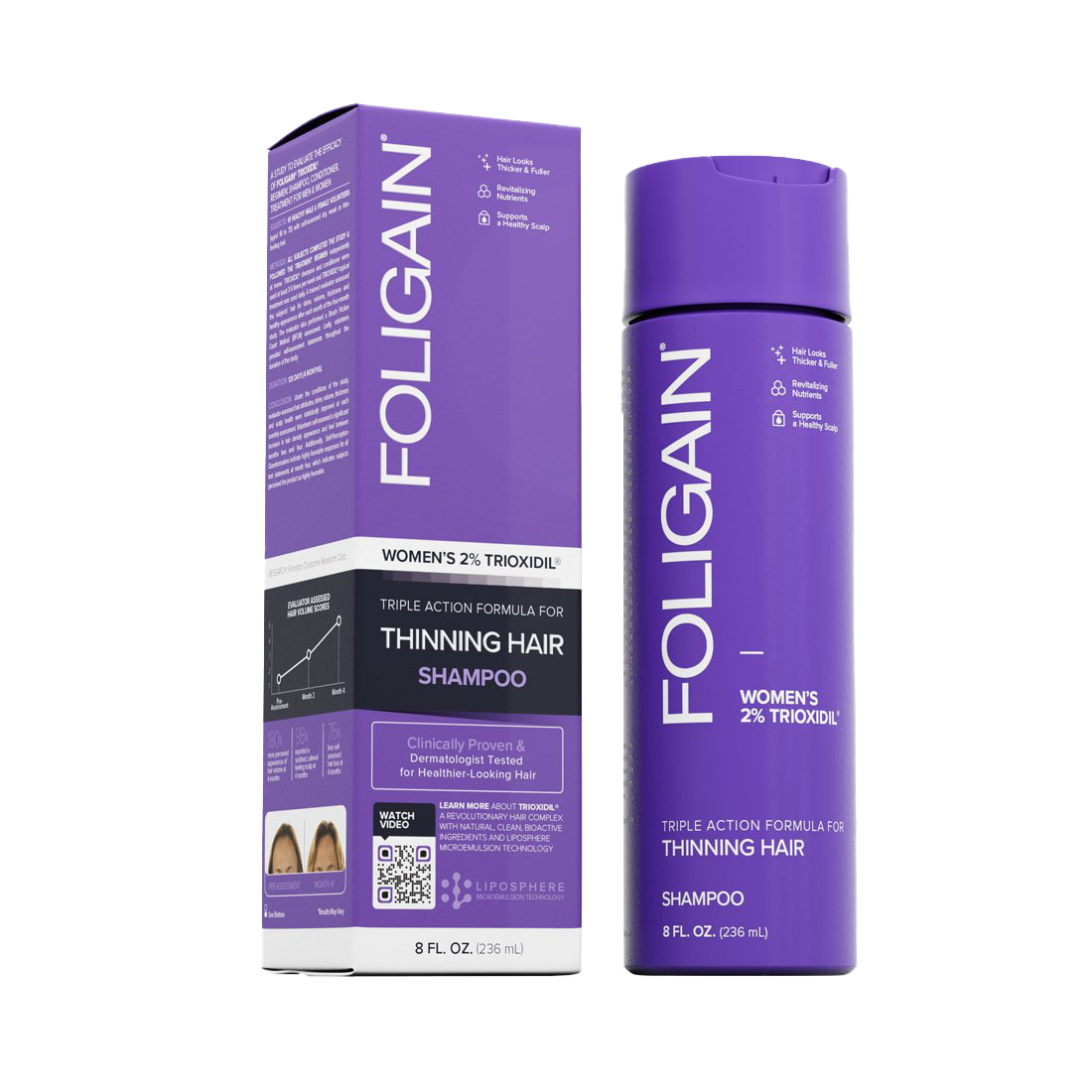 Foligain - Hair Regrowth Shampoo For Women