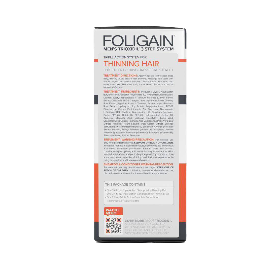 Foligain - Men's Triple Action Complete System