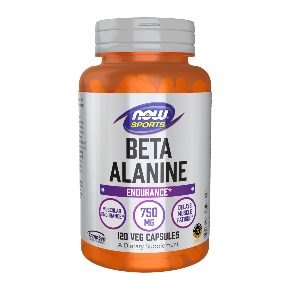 Maintenant - Bêta Alanine, Endurance Musculaire, 750 mg 120 VCaps