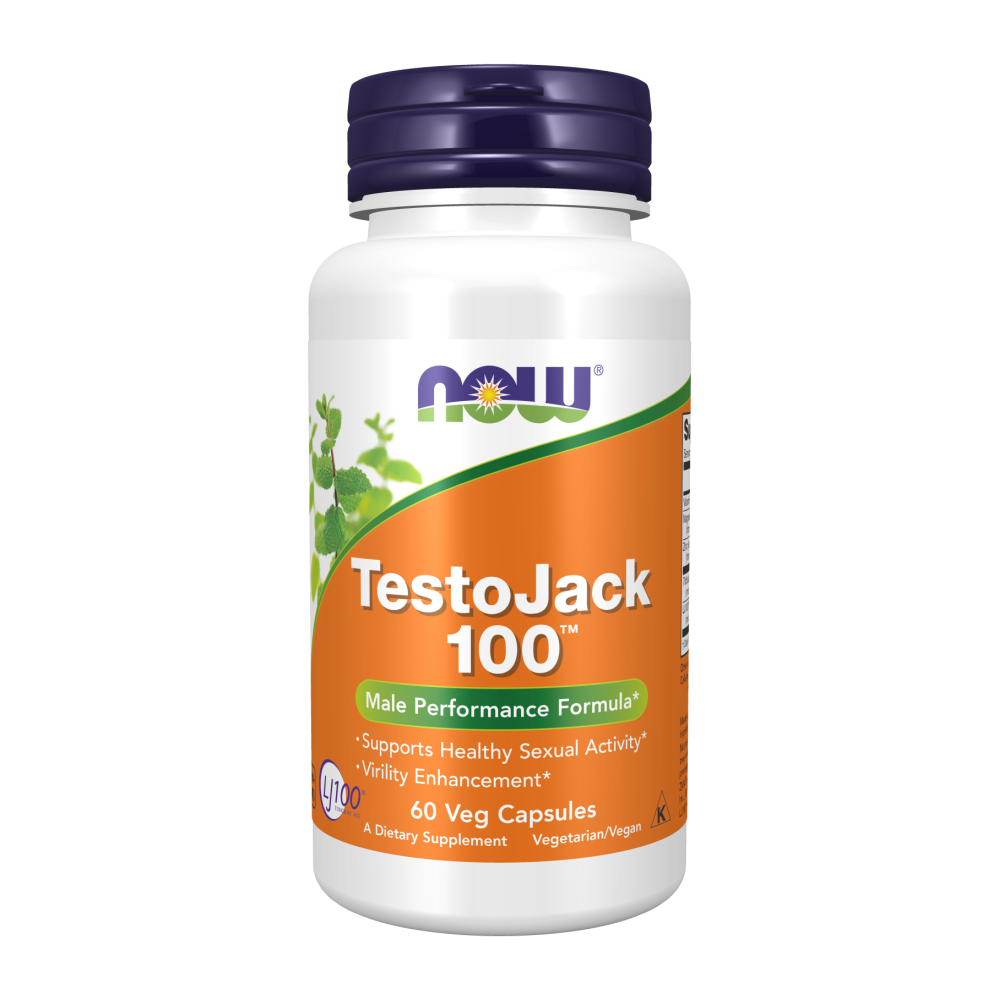 Now - TestoJack 100，60 粒素食膠囊