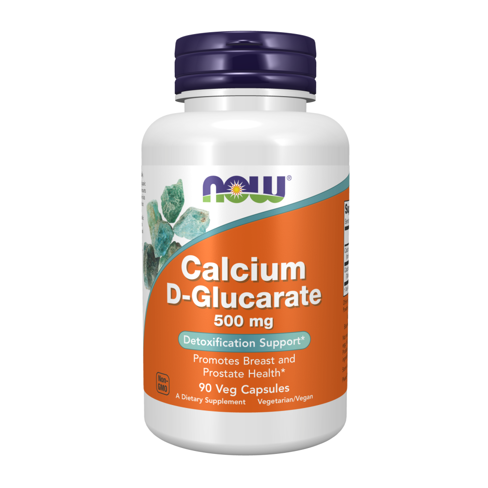 Maintenant - Capsules végétales de D-glucarate de calcium 500 mg