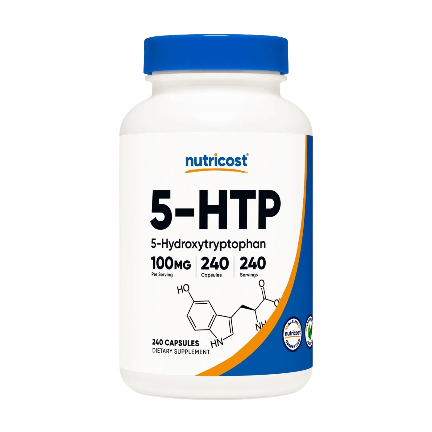 Nutricost - 5-HTP 100 毫克，240 粒膠囊