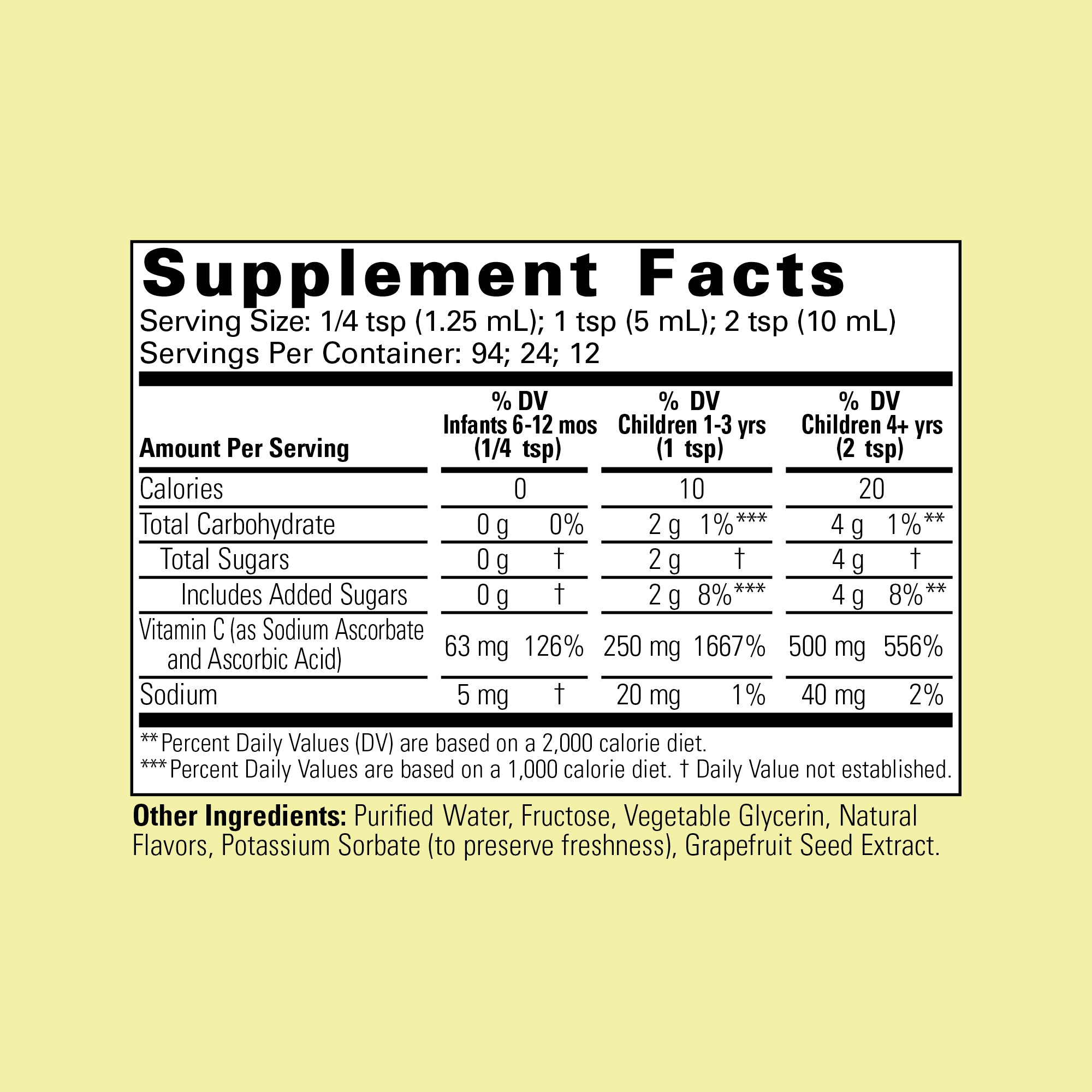 Childlife - Liquid Vitamin C