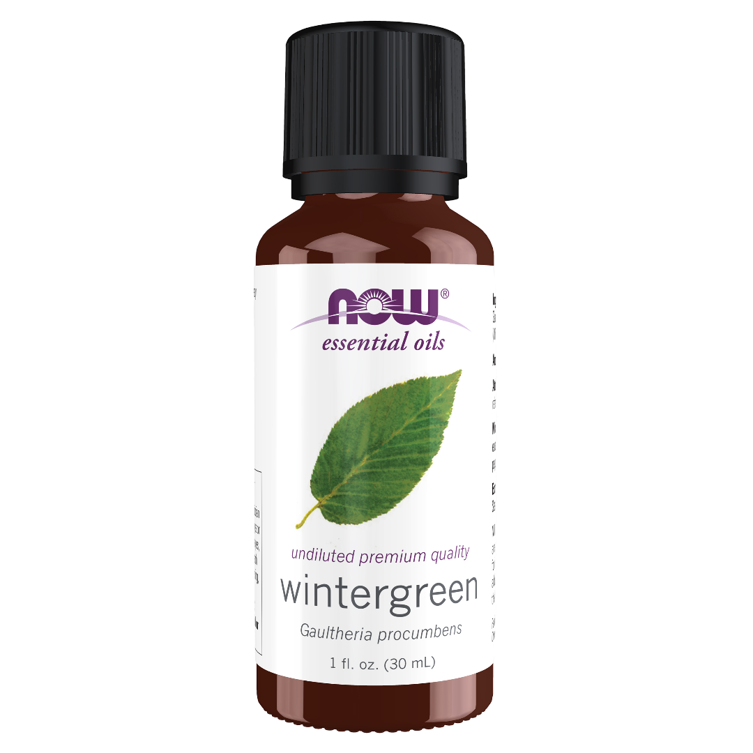 NOW Foods - Essential Oils, Wintergreen Oil 1 fl oz, 30ml