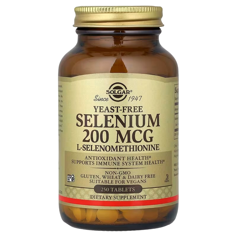 Solgar - Yeast-Free Selenium 200 mcg, 250 Tabs