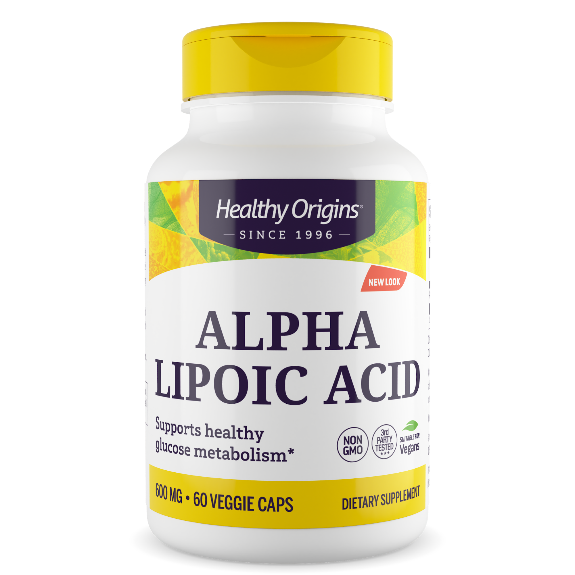 Healthy Origins - Alpha Lipoic Acid 600mg