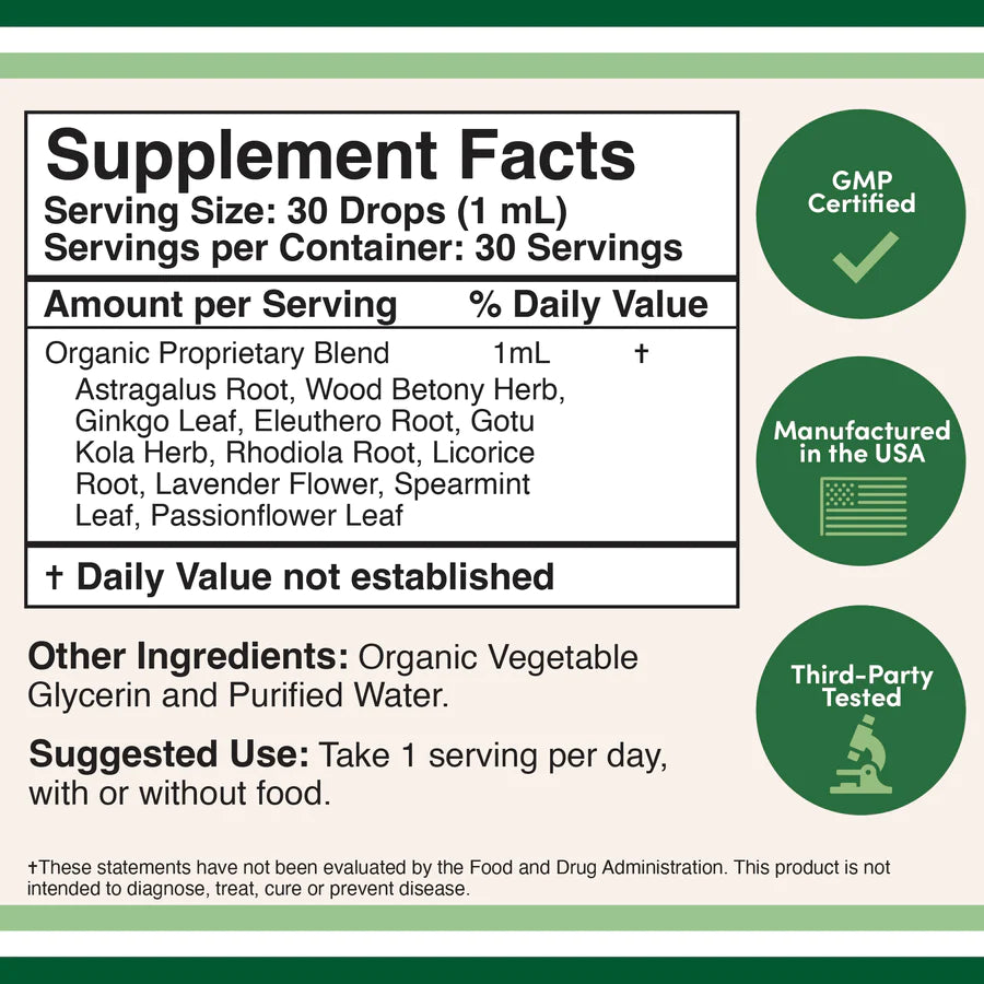 Double Wood - Adrenal Support Drops