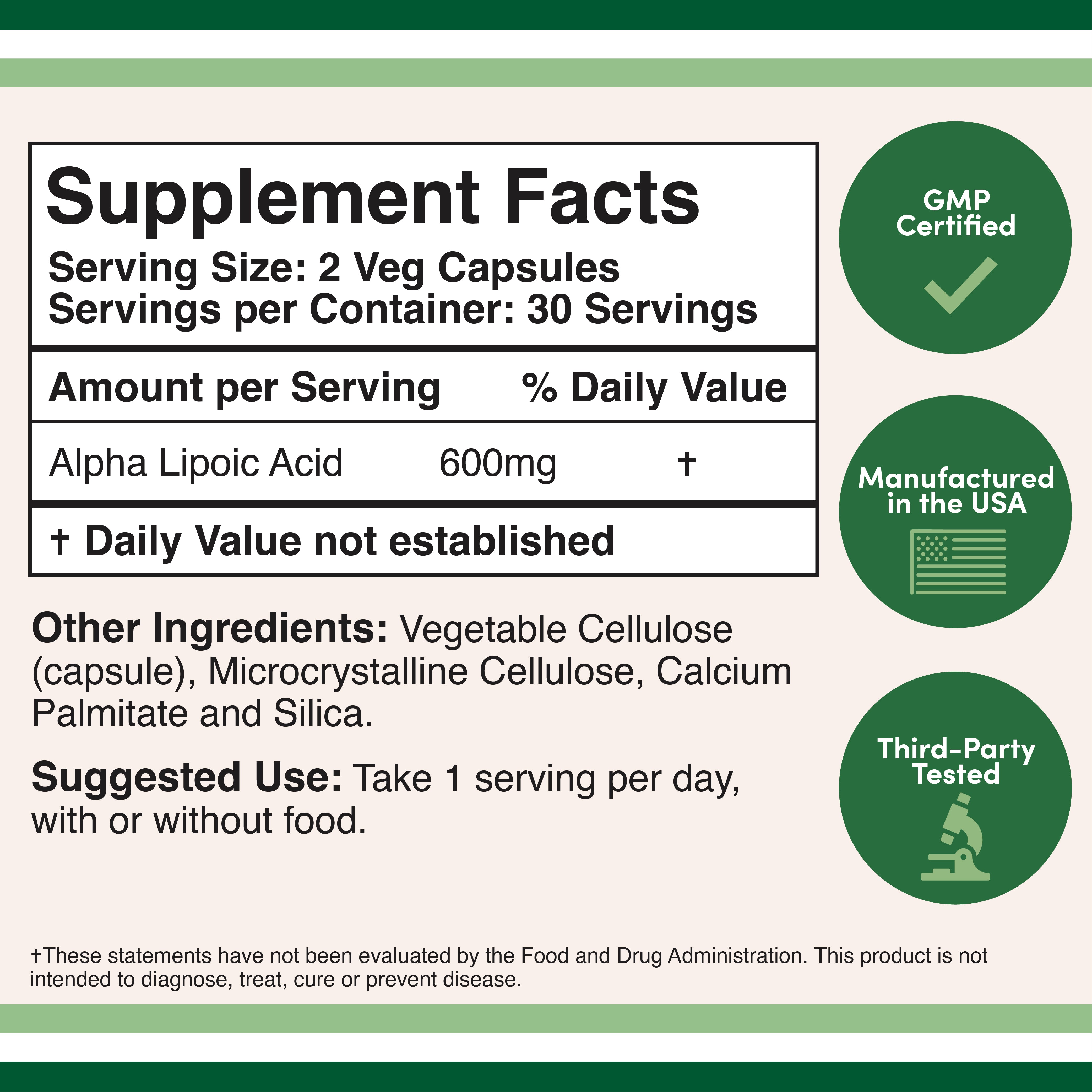 Double Wood - Alpha Lipoic Acid