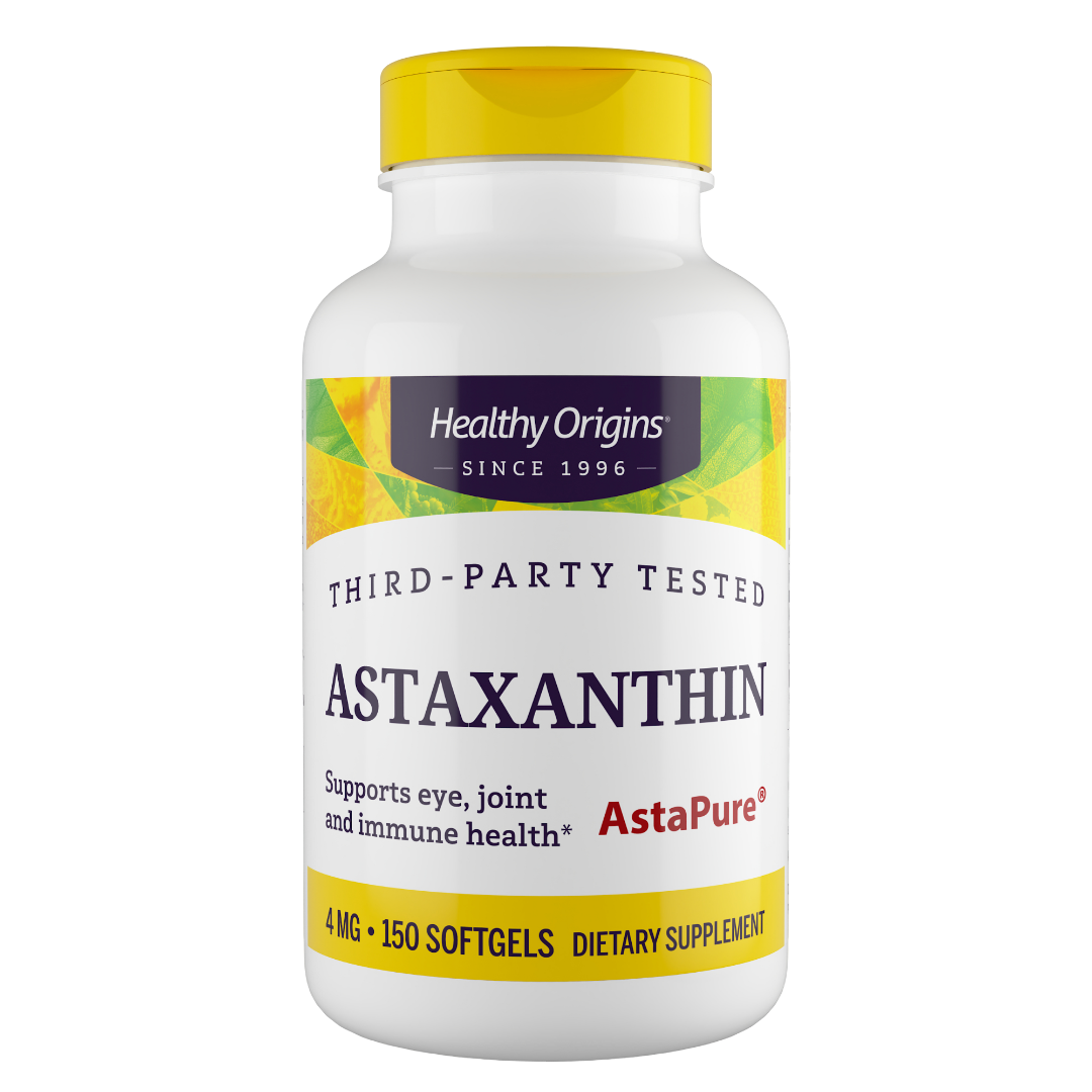 Healthy Origins - Astaxanthine (complexe), 4 mg