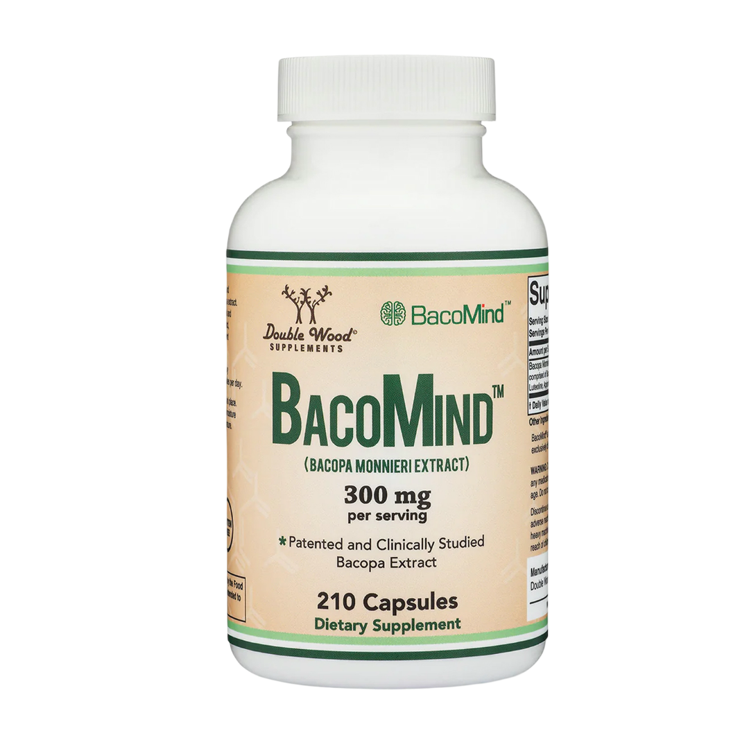 Double Wood - Extrait de Bacomind Bacopa - 210 gélules de 150 mg