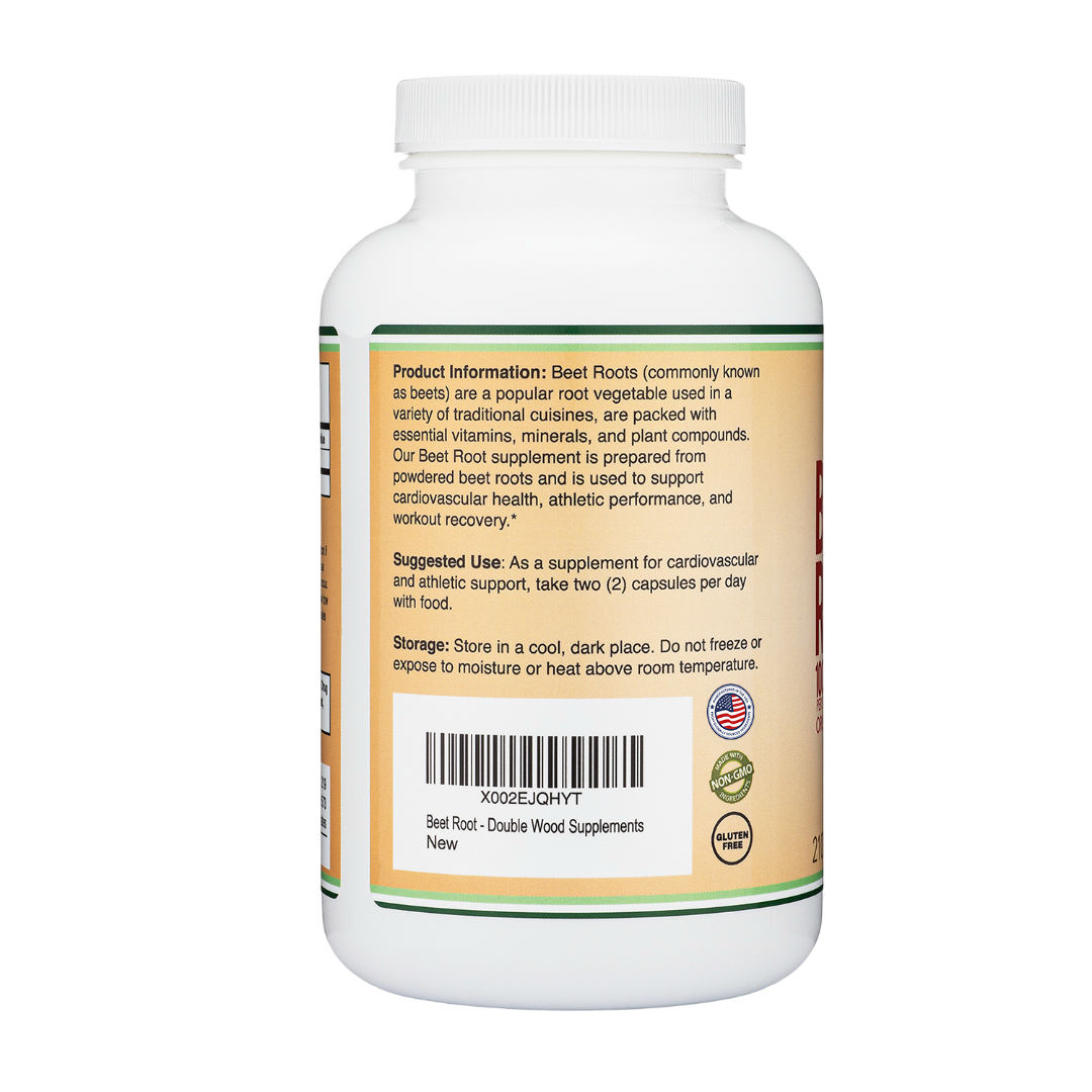 Double Wood - Racine de Betterave - 210 x 500 mg gélules