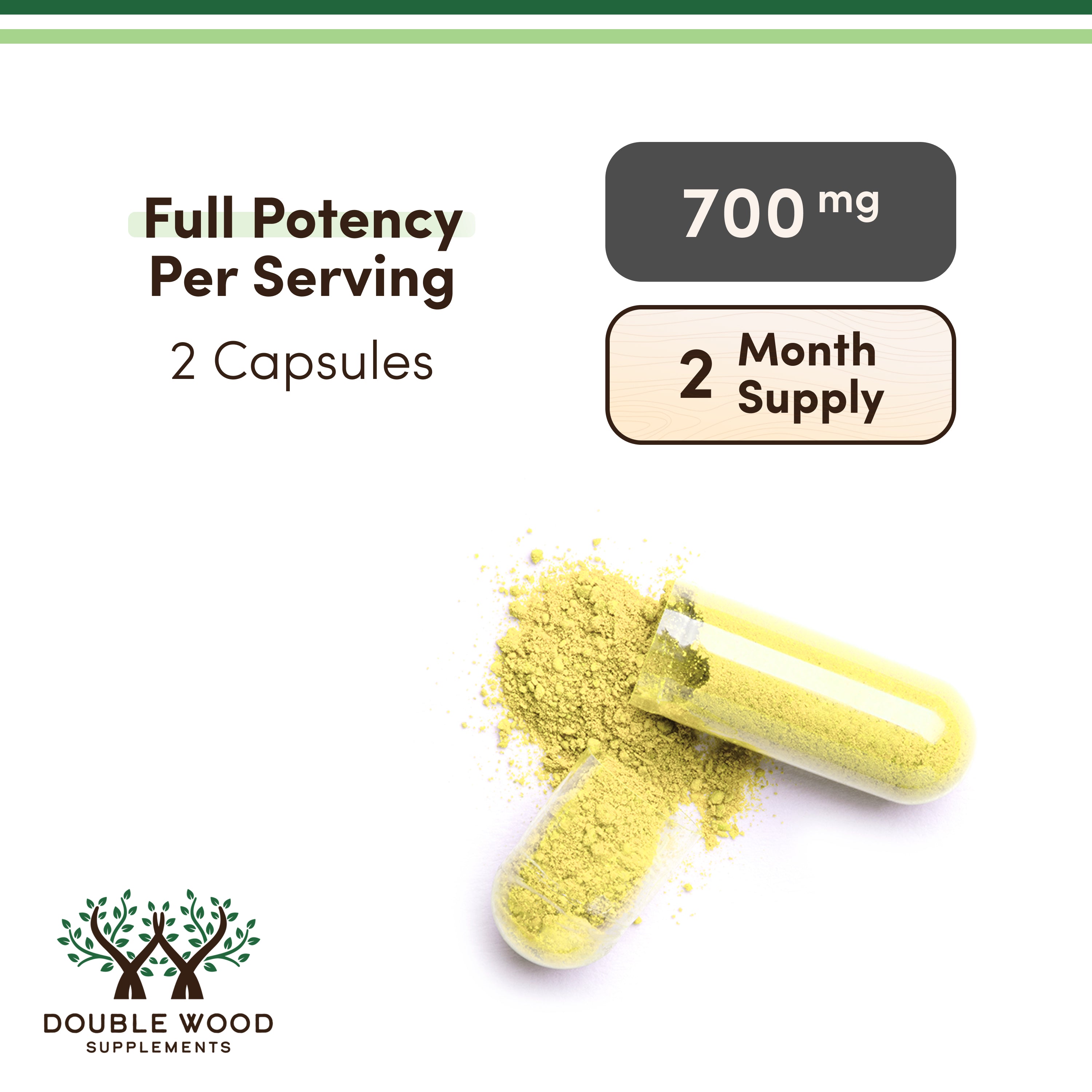 Double Wood - Berberine with Ceylon Cinnamon Supplement