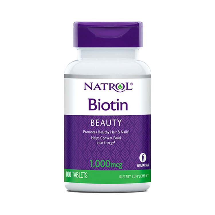 Natrol - Biotine 1 000 mcg 100 comprimés 