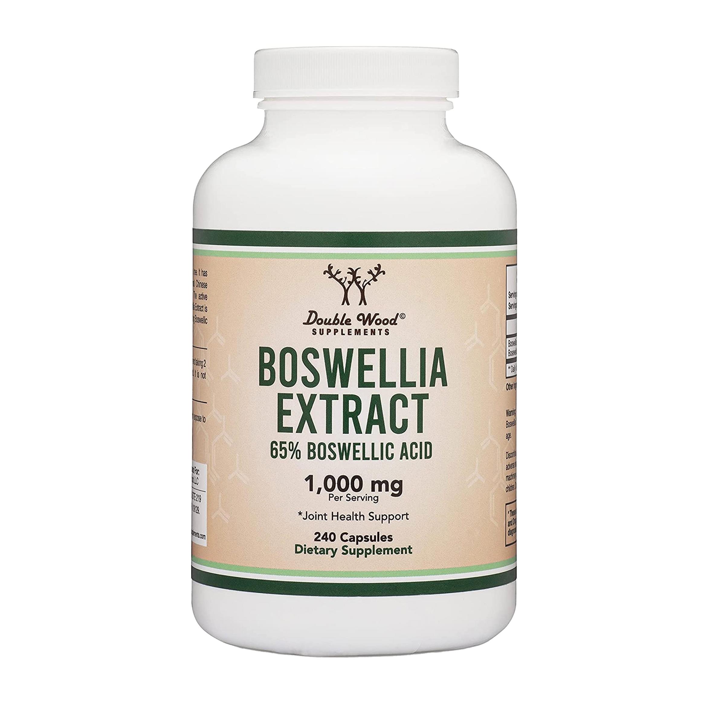 Double Wood - Extrait de Boswellia - 240 x 500 mg gélules