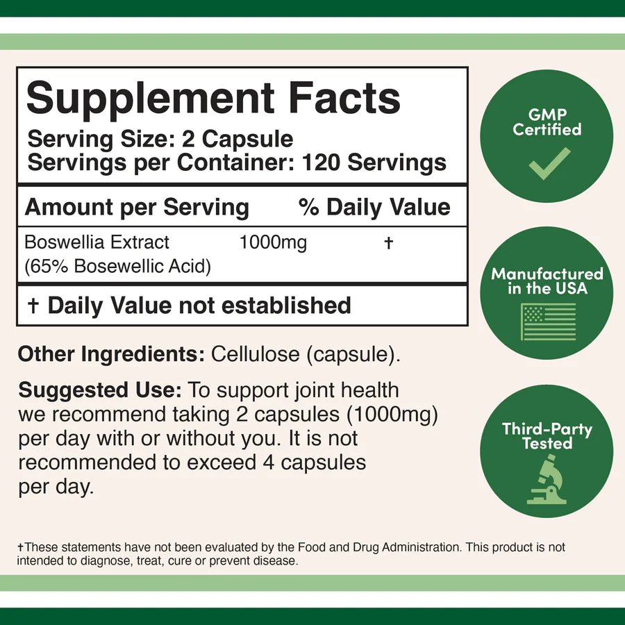 Double Wood - Boswellia Extract