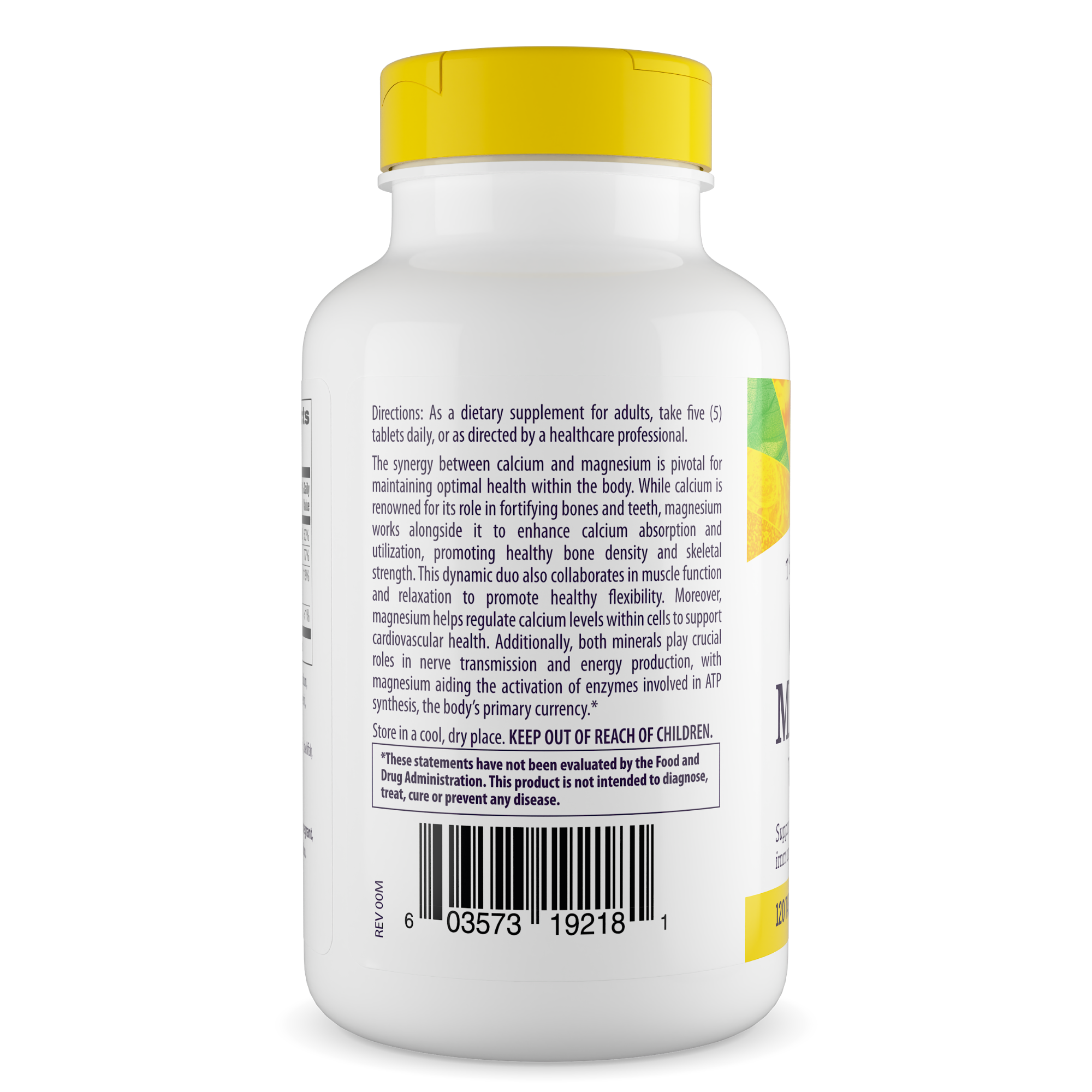Healthy Origins - Calcium Magnesium with Vitamin D3