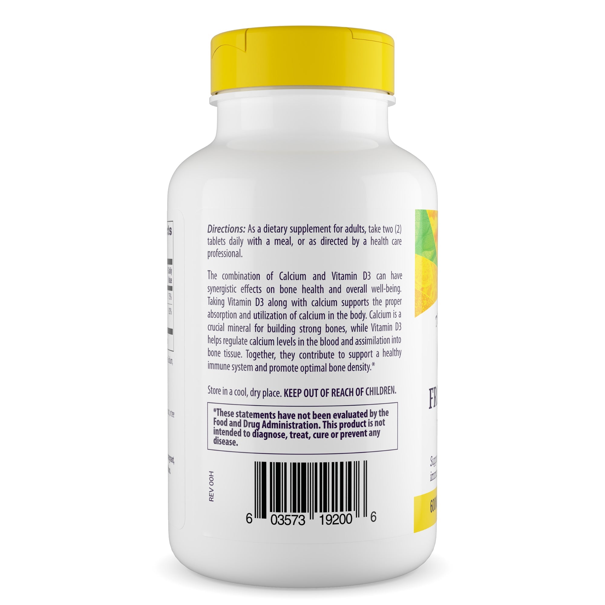 Healthy Origins - Calcium from Oyster Shell with Vitamin D3