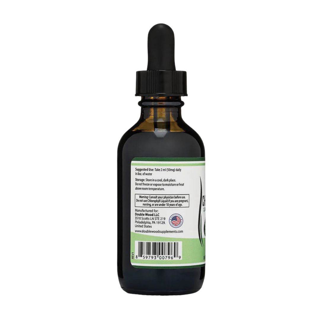Double Wood - Chlorophylle liquide - Doses de 120 x 50 mg