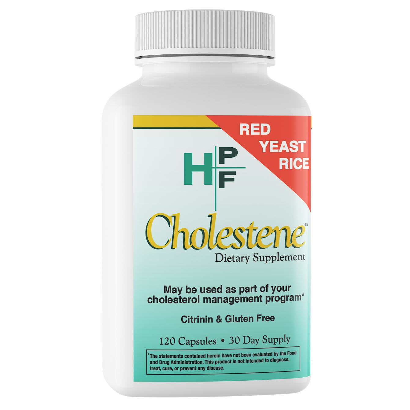 Healthy Origins - HPF Cholestene (levure de riz rouge) 600 mg