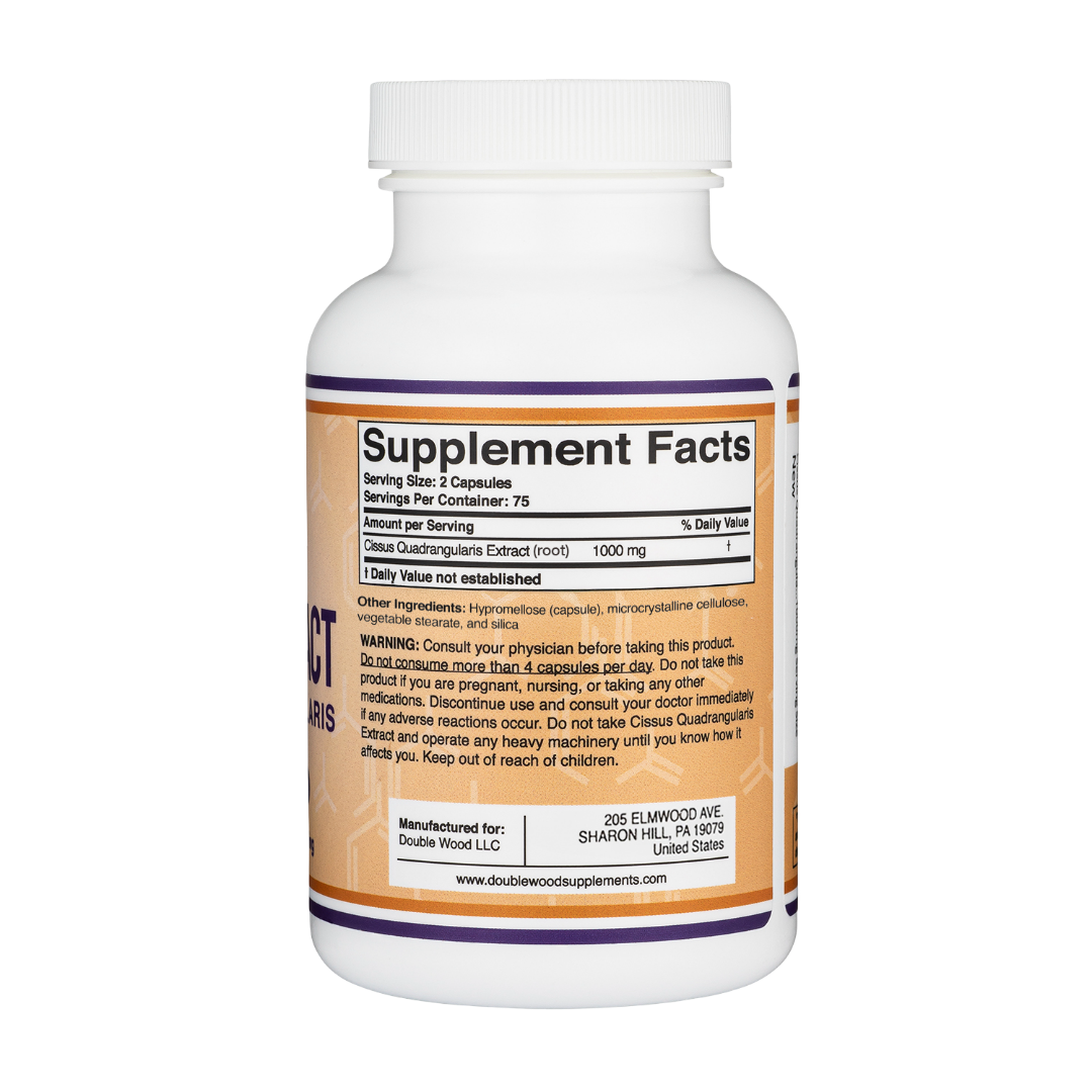 Bois Double - Extrait de Cissus - 150 x 500 mg gélules