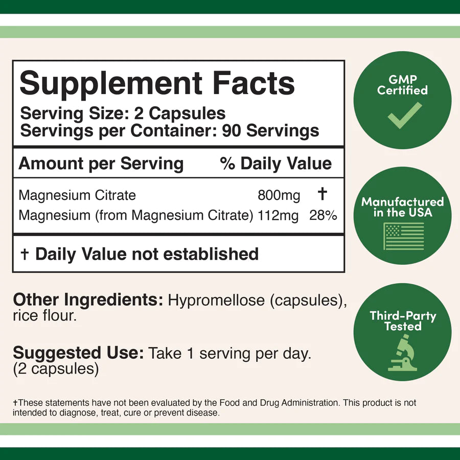 Double Wood - Magnesium Citrate