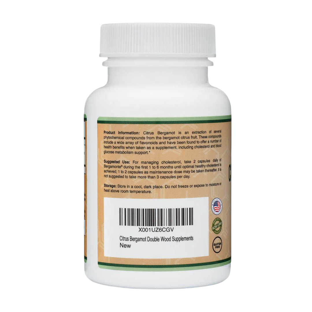 Double Wood - Extrait d'agrumes et de bergamote - 60 gélules de 500 mg