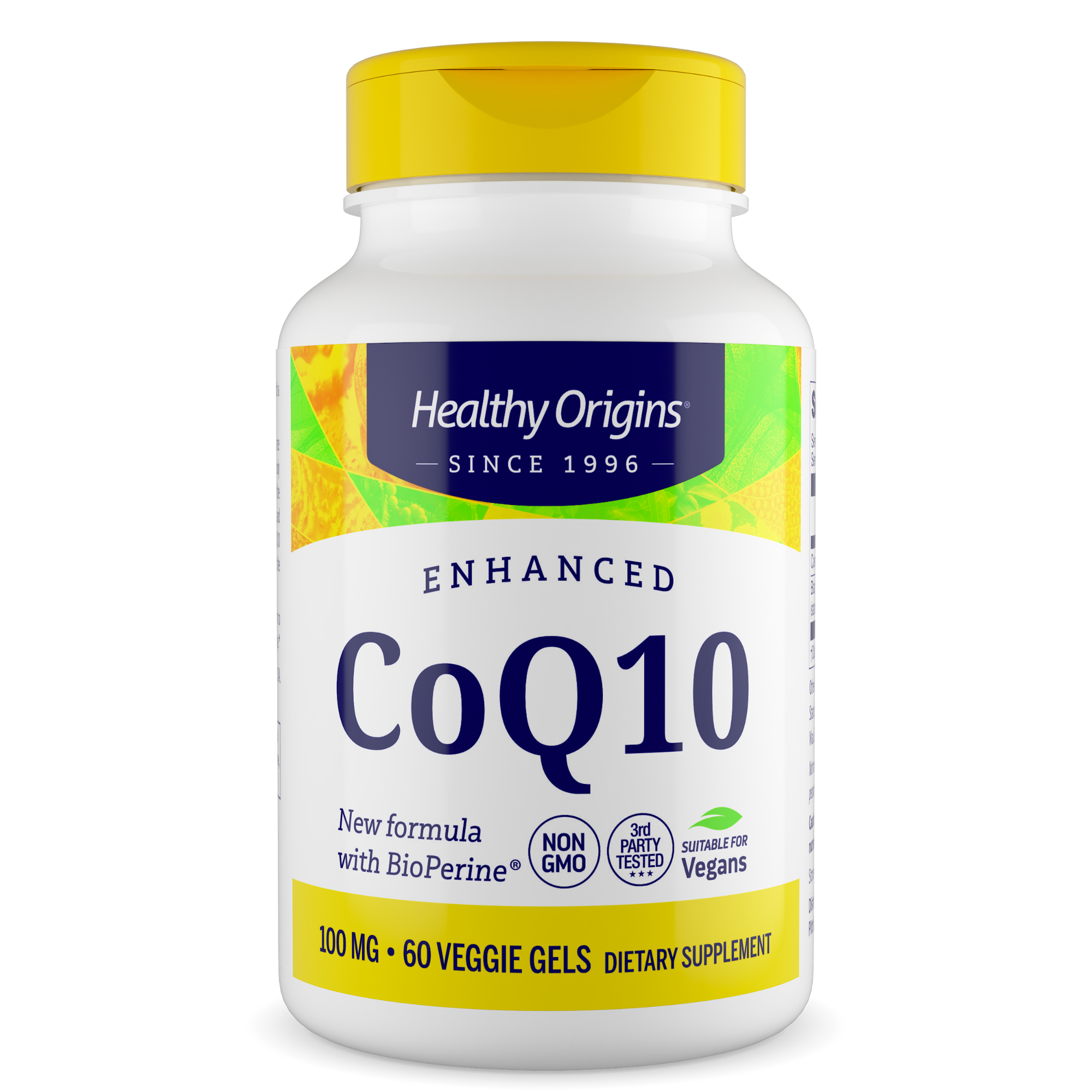 Healthy Origins - Enhanced CoQ10 (BioPerine®) 100mg