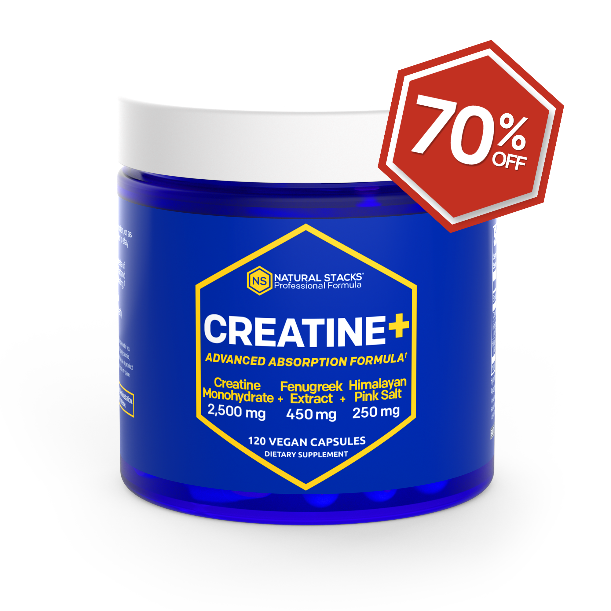 Natural Stacks - Creatine+