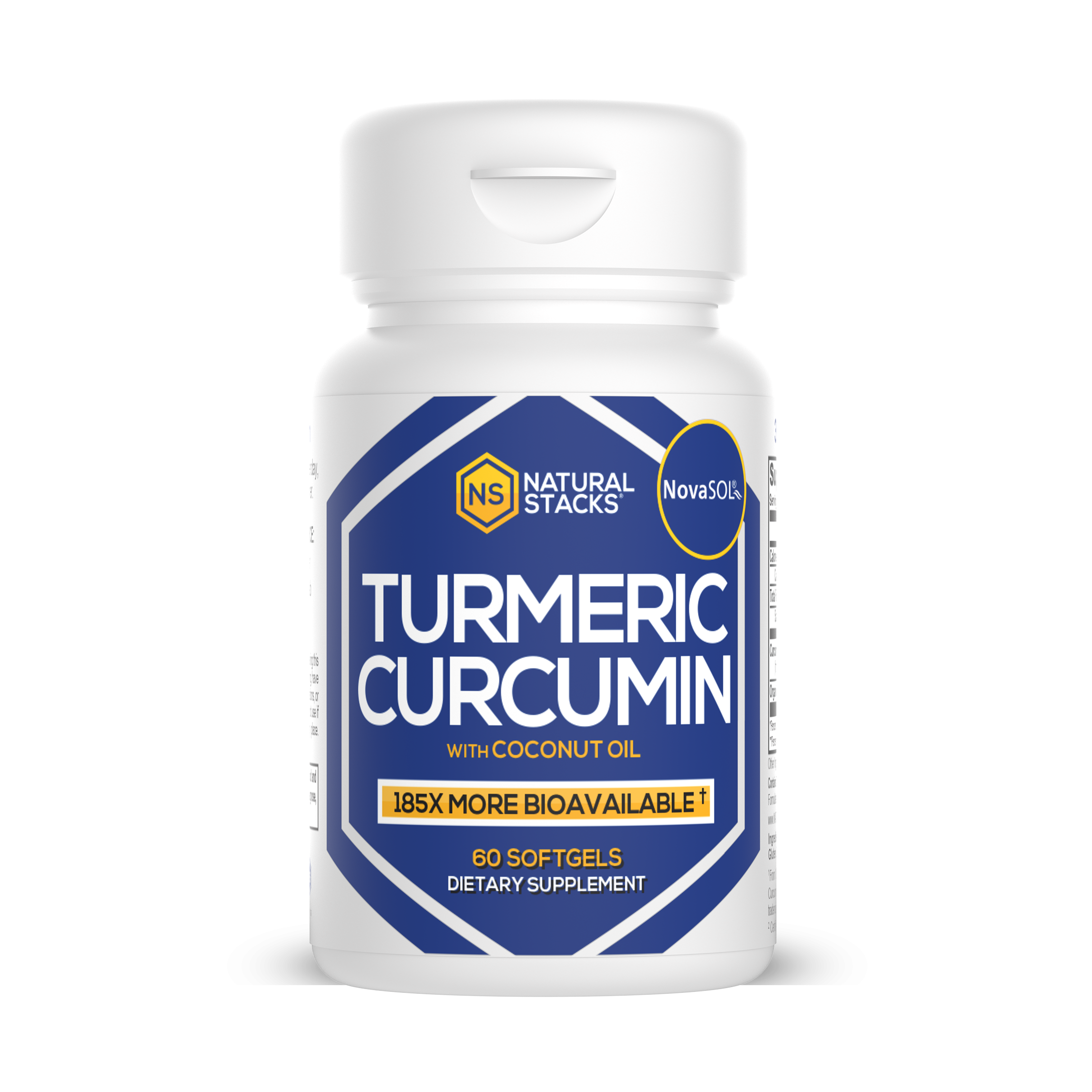 Natural Stacks - Curcumin w/ Organic Coconut Oil