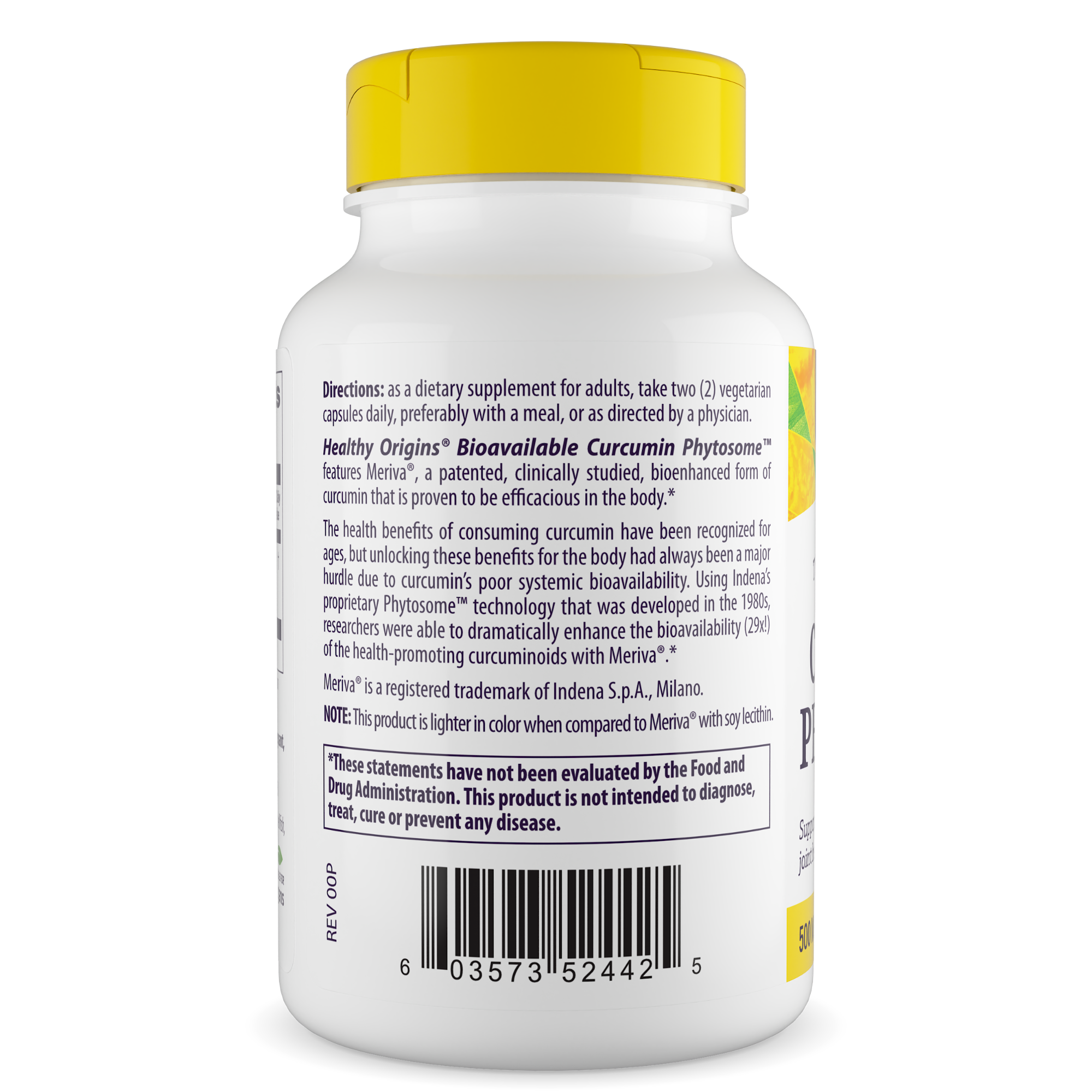 Healthy Origins - Curcumin Phytosome, 500mg