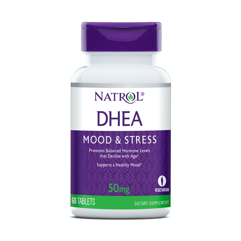 Natrol - DHEA 情緒與壓力，50 毫克 60 片