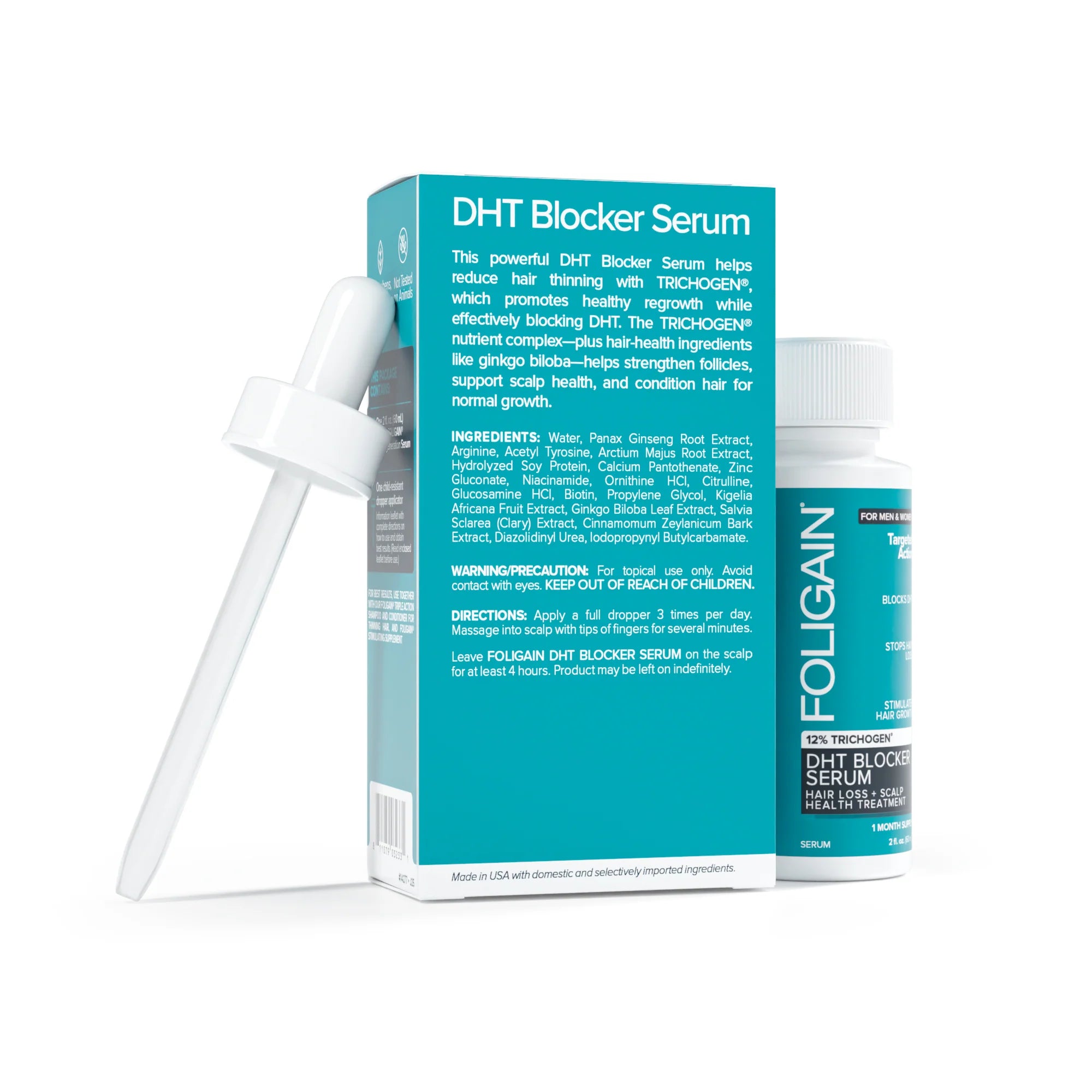 Foligain - DHT Blocker Serum with 12% Trichogen