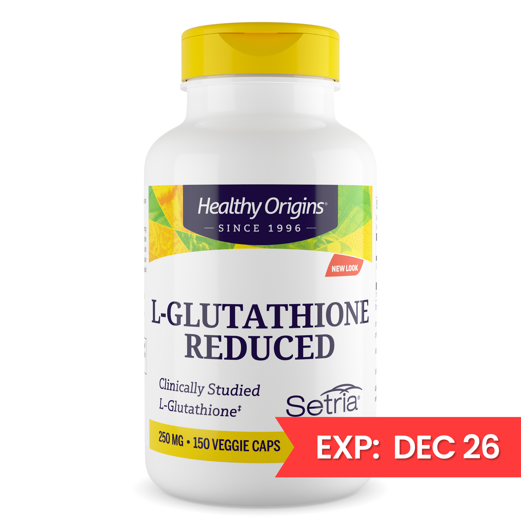 Healthy Origins - L-Glutathione Reduced (Setria®)